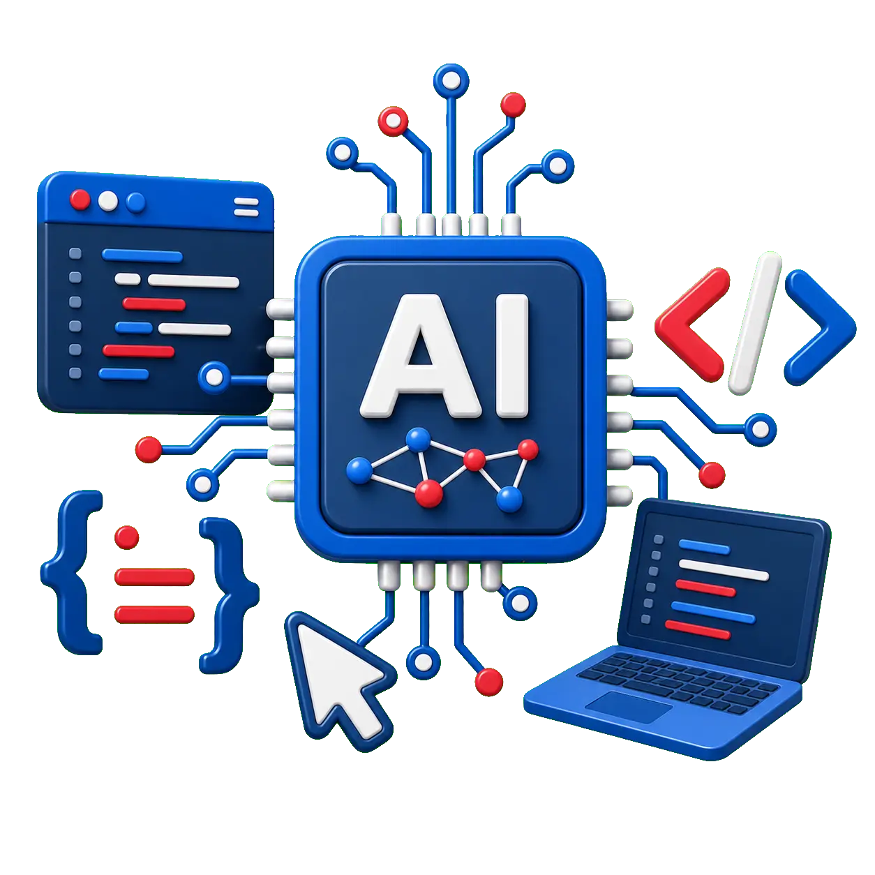 صورة دورة حاسب AI وبرمجة