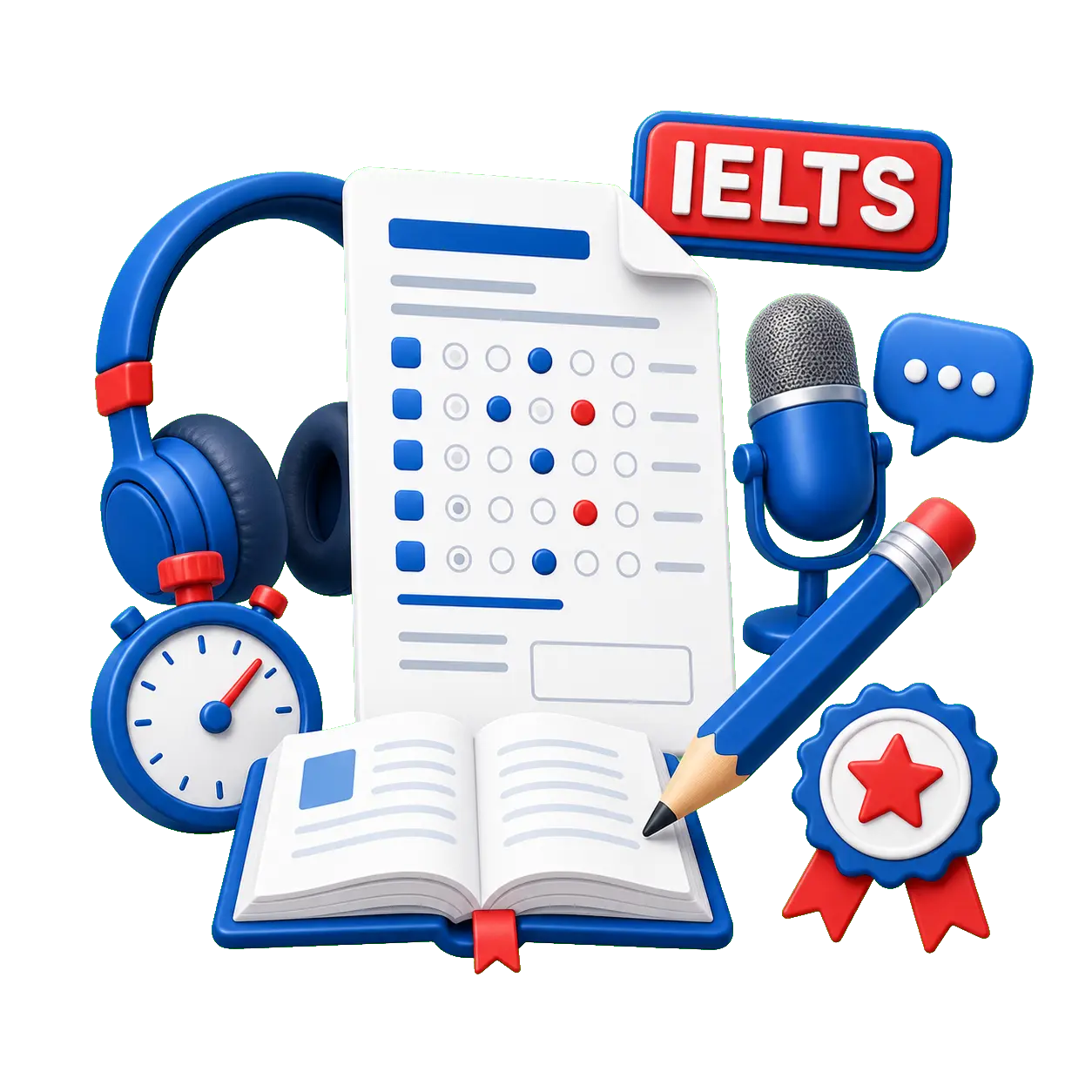 أيقونة دورة إعداد اختبار IELTS